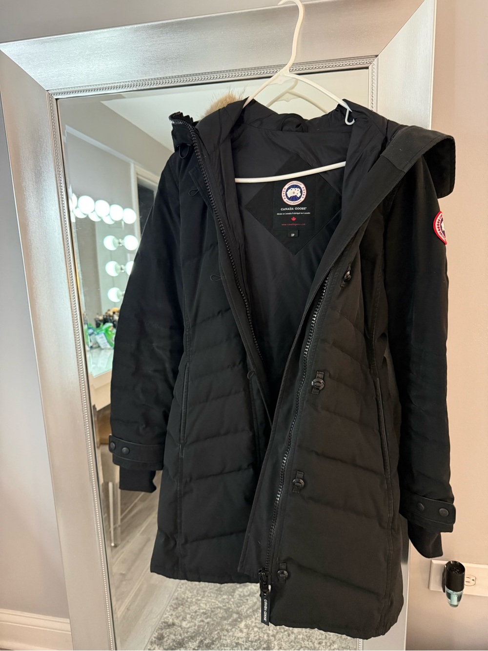 Canada Goose Lorette Fur Trim Hood